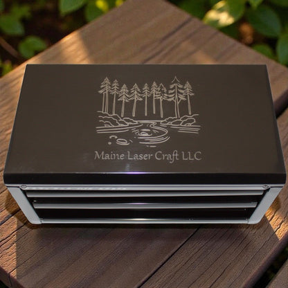 Mini Steel Toolbox with Customized Top