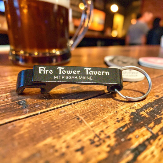 Bottle & Can Opener Keychain Personalized Text