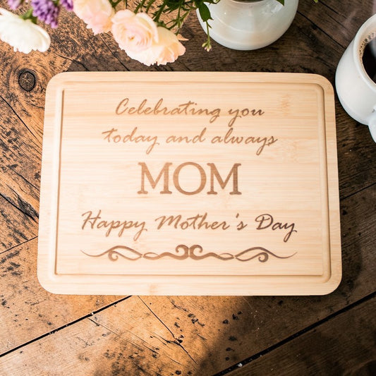 Mother's Day Cutting Board Customizable