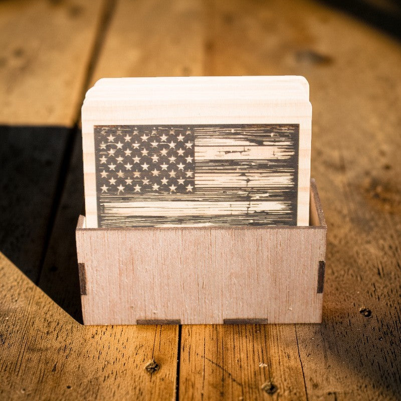 Natural Wood Coasters