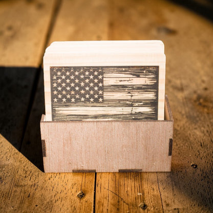Natural Wood Coasters