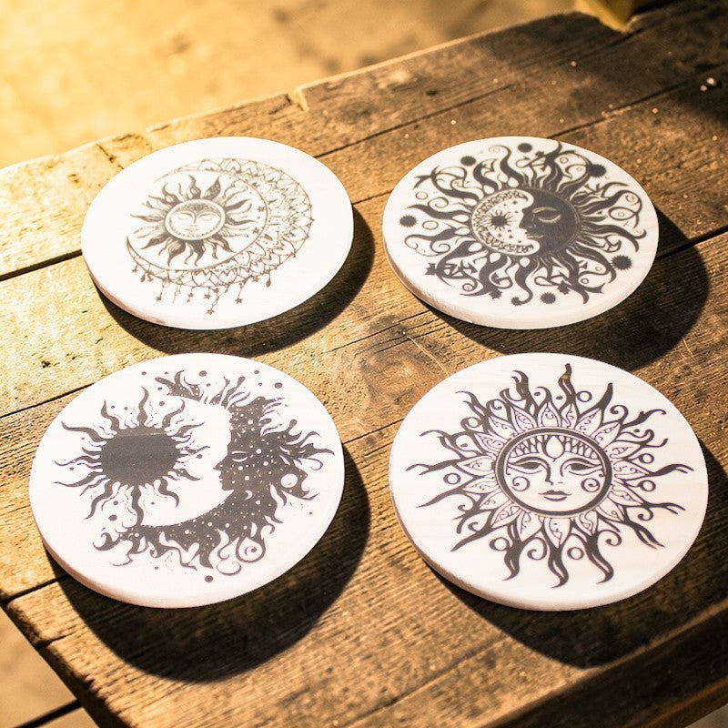 Natural Wood Coasters