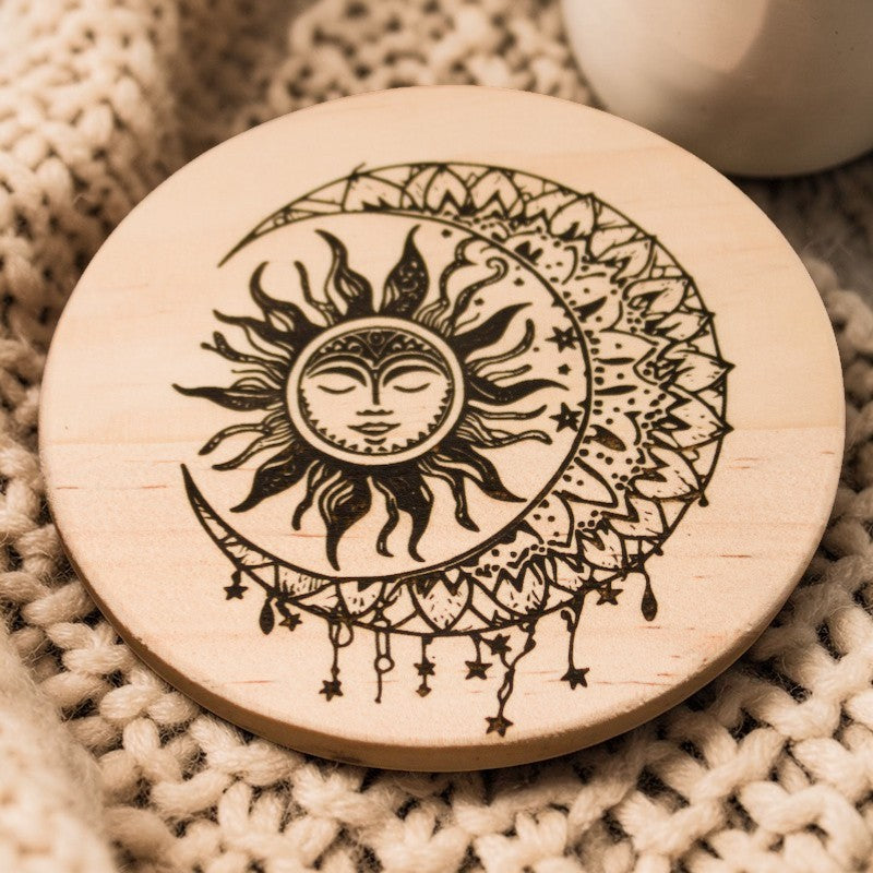 Natural Wood Coasters